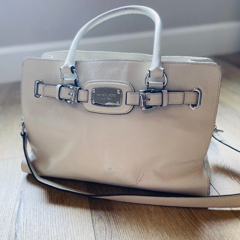SALE💕 MICHAEL KORS MERCER BELTED LEATHER SATCHEL